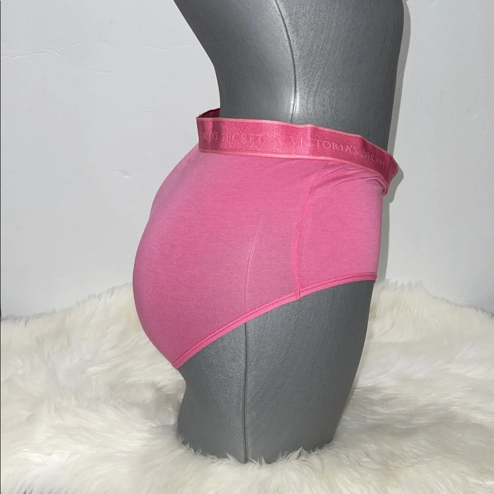 Victoria’s Secret Logo Cotton Modern Brief Panty Underwear. NWT